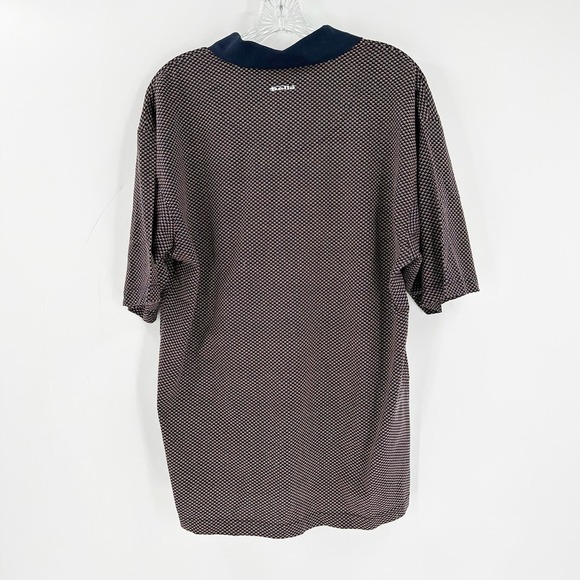 NWT Bolle Golf Multicolor 60s Two Ply Mercerized Cotton Short Sleeve Polo Medium - Picture 2 of 10